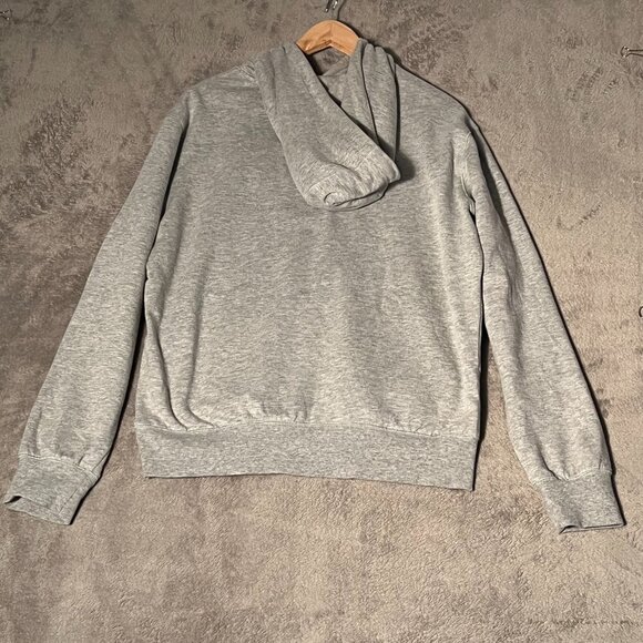 Men Hoodie Medium Grey Long Sleeve Pre-Owned Good Condition - Picture 6 of 7